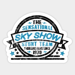 1970 - The Sensational Sky Show (Light - Worn) Sticker